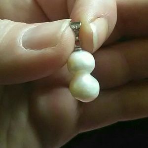 Sterling Silver Pearl Pendant